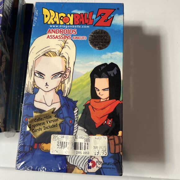 Dragon Ball Z Vhs Lot Of 6 Uncut Version - Picture 7 of 7